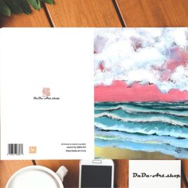 “Ocean With Pink Sky” No.G001